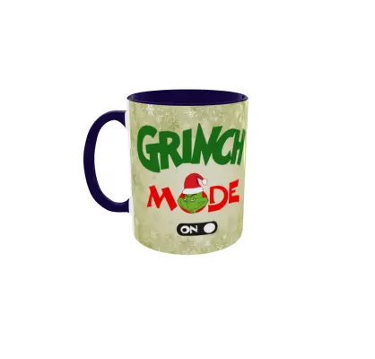 Grinch mode on, cana din ceramica, 330ml, model cgs1805